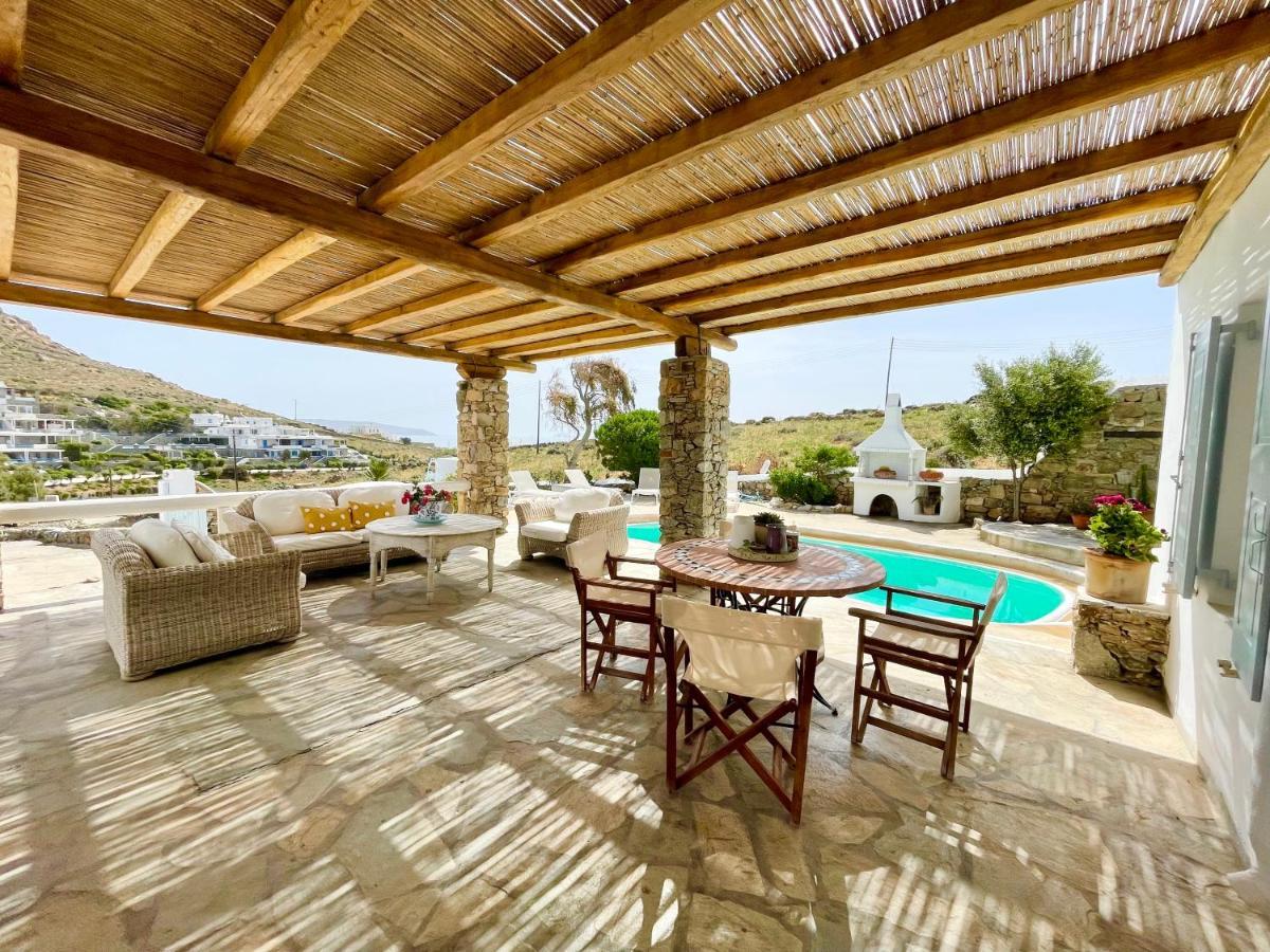 Kalafatis Private Villa Mykonos Экстерьер фото